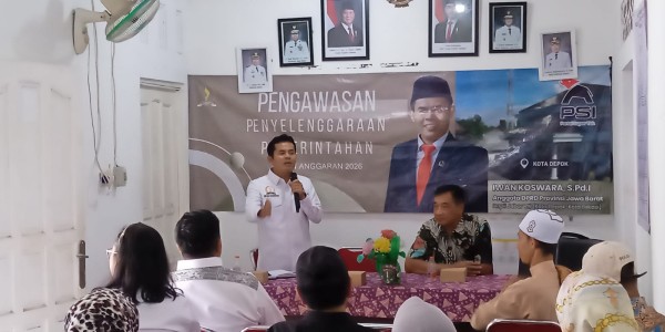 Pengawasan di Sukamaju Depok, Iwan Koswara Sebut Tata Kelola RW 15 Berjalan Baik