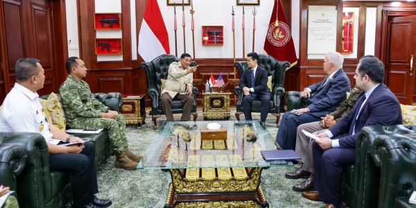 Panglima TNI Dampingi Menhan RI Terima Wamenhan AS Bidang Pertahanan Indo-Pasifik