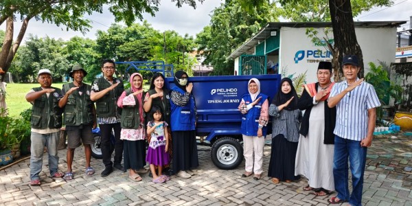 Perkuat Rantai Keberlanjutan, TPS Fasilitasi Kendaraan Operasional untuk Bank Sampah Gotong Royong