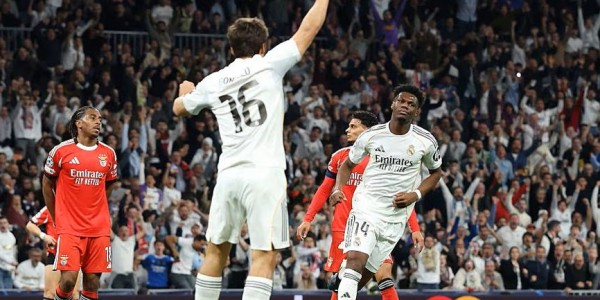 Real Madrid Singkirkan Benfica, Lolos ke 16 Besar Liga Champions UEFA