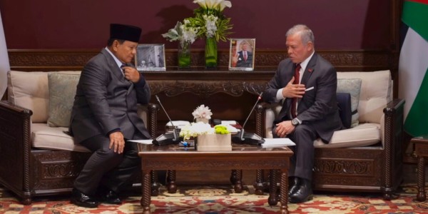 Raja Abdullah II Puji Komitmen Presiden Prabowo dalam Membela Rakyat Palestina