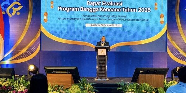Jawa Timur Sukses Amankan Stabilitas Demografi dan Tekan Stunting di 2025