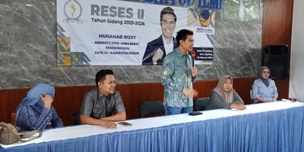 M. Rizky Dorong Prioritas Tenaga Kerja Lokal dan Sistem Informasi Kerja Terintegrasi