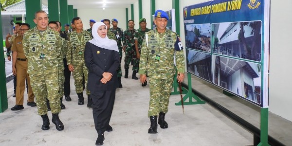 Gubernur Khofifah Sinergi “Nyekrup” dengan Kodam V/Brawijaya, Sukseskan Program Strategis Nasional