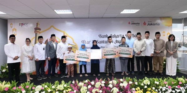 Ramadan Berkah, Bank Jakarta Tebar Santunan Bagi 8.500 Anak Yatim dan Duafa serta Hadirkan Posko Mudik