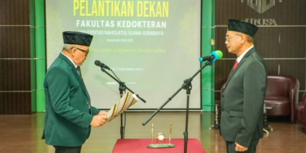 Prof Bus Dilantik jadi Dekan FK Unusa, Ini Tiga Pesan Rektor