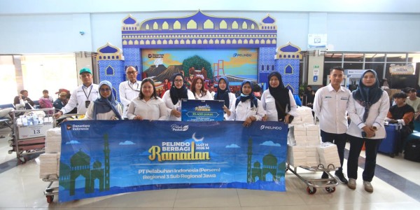 Pelindo Sub Regional Jawa Salurkan Bantuan Rp1,75 Miliar di Ramadan 2026