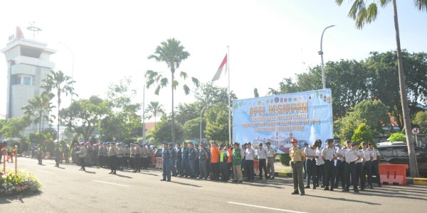 Gelar Apel Siaga, KSOP Utama Tanjung Perak Pastikan Keamanan Arus Mudik Lebaran 1447 H