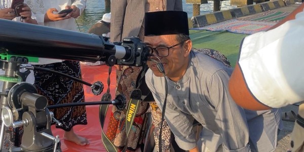 Kanwil Kemenag Jatim Laksanakan Rukyatul Hilal 1 Syawal 1447 H di 28 Lokasi, Kakanwil: Hilal Belum Terlihat 