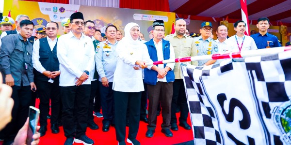 Gubernur Khofifah Berangkatkan 4.000 Warga Jatim Mudik Gratis, Ringankan Beban Masyarakat