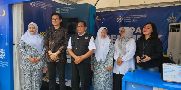 Arus Balik Mudik Lebaran 2026, Kemendukbangga/BKKBN Jatim Hadirkan Konsultasi KB di Rest Area Surabaya Mojokerto