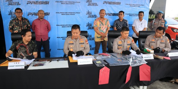 Polisi Ungkap Pencurian di Rumah Quran Bekasi, Lima Orang Ditangkap