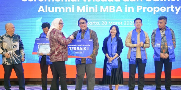 BTN Cetak 863 Pengembang Baru Lewat Mini MBA IN Property.