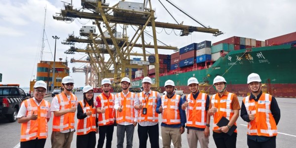 TPS Terima Kunjungan PT GEABH Joint Technology, Perkuat Sinergi Sektor Logistik