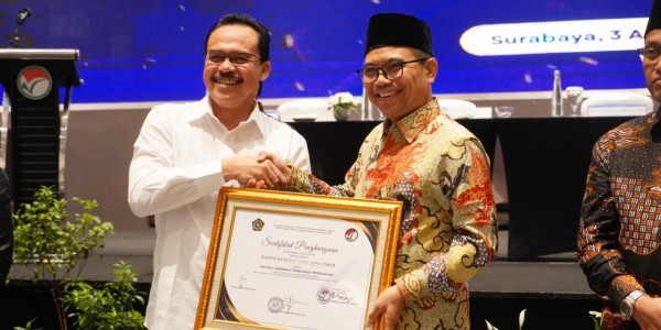 Kanwil Kemenag Jatim Raih Penghargaan Finalisasi Terbanyak pada SPAN-PTKIN Award 2026