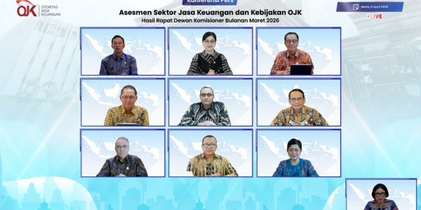 Stabilitas Sektor Jasa Keuangan Terjaga di Tengah Meningkatnya Ketidakpastian Global