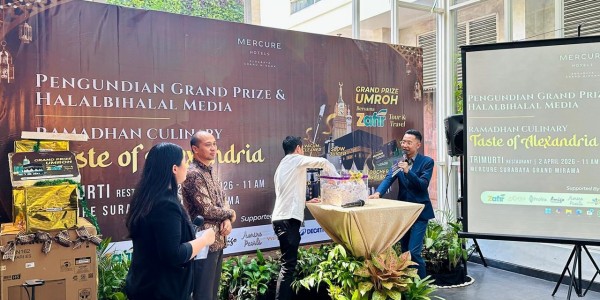 Mercure Surabaya Grand Mirama Undi Grand Prize Iftar Ramadan, Paket Umroh Jadi Sorotan