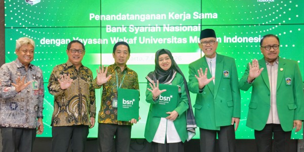 Perkuat Ekosistem Keuangan Syariah, BSN Gandeng Yayasan Wakaf UMI 