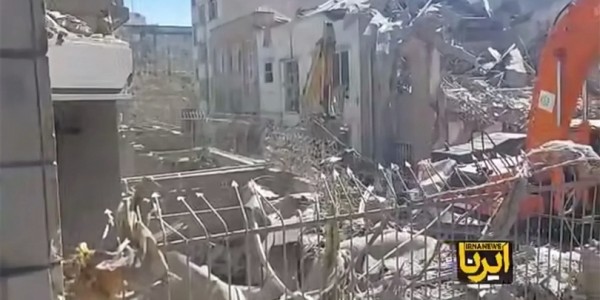Sinagoge di Teheran Hancur Lebur Akibat Serangan Israel-AS