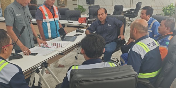 TPS Uji Kesiapan Operasional Lewat Simulasi Gangguan Sistem Terminal