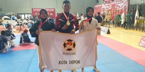 Tak Terbendung, Atlet Kempo Depok Borong Tiga Medali Kejurnas 2026
