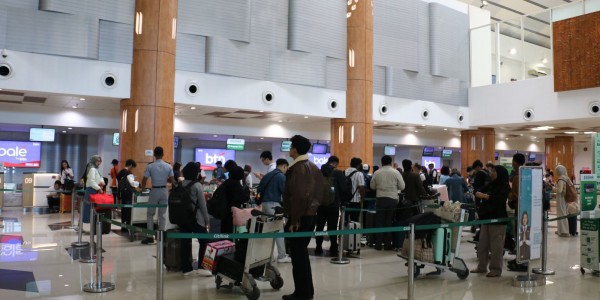 Penumpang Bandara Juanda Meningkat 4% pada Kuartal I 2026
