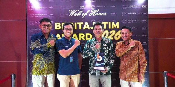TTL Cetak Prestasi, Kampung Hidroponik Raih Penghargaan TJSL di HUT ke-20 Berita Jatim Award