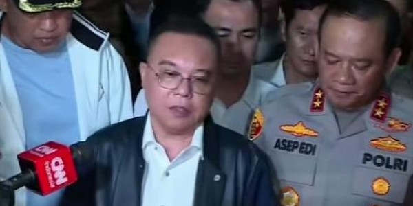Dasco Ungkap Evakuasi Tabrakan KRL di Bekasi Terus Berjalan