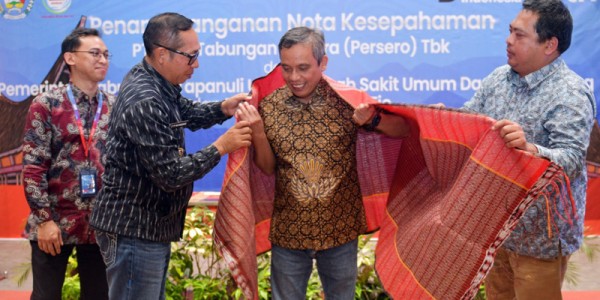 BTN Bikin Layanan Publik Pemkab Tapanuli Utara Makin Modern