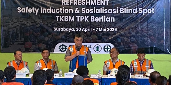 Sinergi TPK Berlian & Koperasi TKBM Tanjung Perak, Latih 835 Pekerja Wujudkan Operasional yang Aman dan Handal