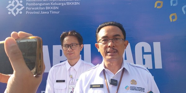 Pimpin Apel Perdana, Shodiqin Resmi Nahkodai Kemendukbangga/BKKBN Jatim Menuju Target Nasional