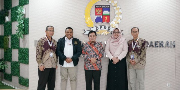 DPRD Kota Bogor dan Sekolah Vokasi Unpak Bahas Program Kolaborasi Pembangunan Kota