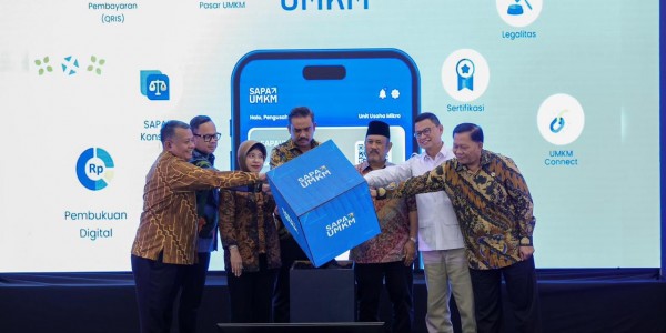 Luncurkan SAPA UMKM, Maman: Aplikasi Ini Jadi Pusat Segala Kebutuhan Pengusaha Mikro