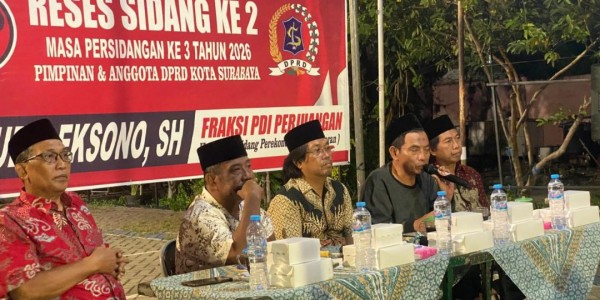 Reses DPRD Surabaya, Warga Sambat Soal Infrastruktur dan Nasib Pasar PPI