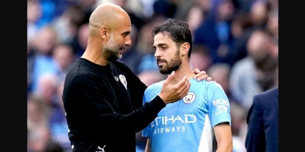 Tangis Pep Guardiola dan Bernardo Silva Warnai Perpisahan Emosional di Etihad