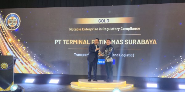 PT Terminal Petikemas Surabaya Kembali Borong Penghargaan IRCA 2026