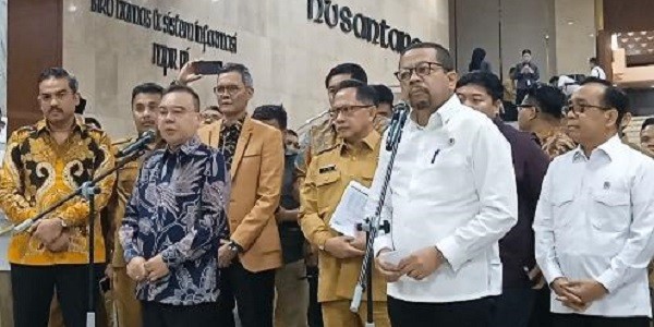 Sufmi Dasco Pimpin Rapat dengan Pemerintah di DPR, Bahas Rehabilitasi Pascabencana Sumatra 