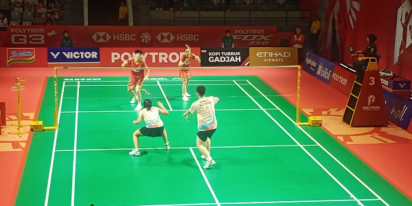 Bangkit di Gim Kedua, Gao Jia Xuan/Wei Ya Xin Mulus ke 16 Besar Indonesia Open 2026