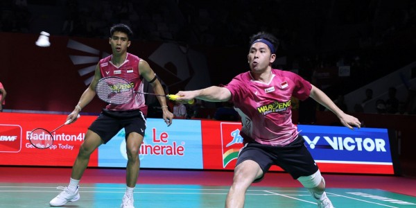 Dramatis, Sabar/Reza Amankan Tiket Perempat Final  Indonesia Open 2026 Usai Tundukkan Ganda Putra China
