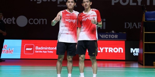 Lewat Pertarungan Super Ketat, Raymond/Joaquin Tundukkan Hoki/Kobayashi di Perempat Final Indonesia Open 2026