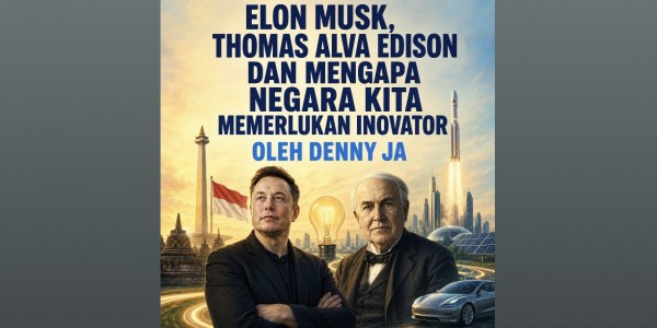 Elon Musk, Thomas Alva Edison dan Mengapa Negara Kita Memerlukan Inovator