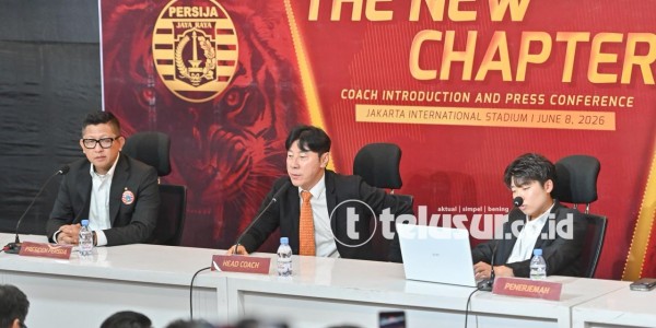 FOTO: Persija Jakarta Resmi Umumkan Shin Tae-yong Sebagai Pelatih Baru