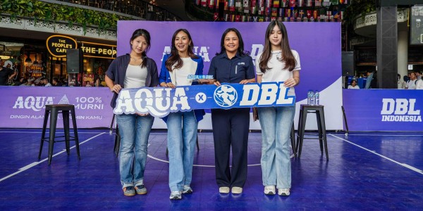 AQUA Resmi Jadi Hydration Partner DBL Indonesia Musim 2026-2027