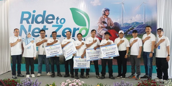 PLN UID Jawa Timur Operasikan 500 Motor Listrik Polytron FOX 350, Dukung Target Net Zero Emission 2060