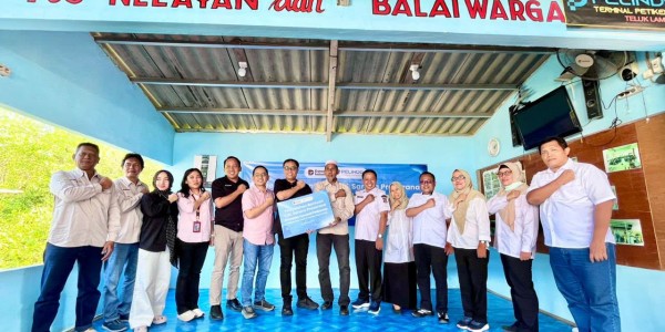 PT Pelindo Terminal Petikemas Berikan Wajah Baru Sarana Publik Masyarakat Ring 1 Terminal Teluk Lamong