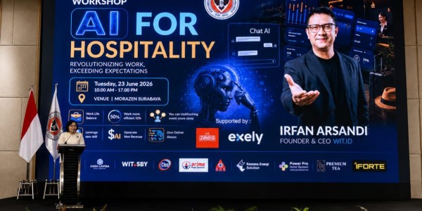IHGM Jatim Dorong Transformasi Digital Industri Perhotelan Lewat Workshop AI for Hospitality