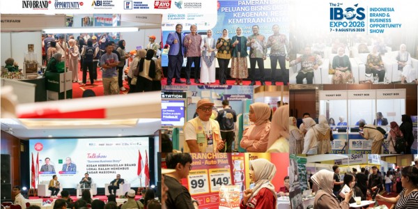 The 2nd IBOS Expo 2026 Hadir Lebih Besar, Perkuat Ekosistem Franchise, Kemitraan, Distributor, Reseller hingga Affiliate Marketing