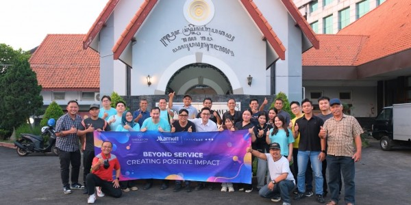 Sheraton Surabaya Gelar Aksi Sosial Rawat Rumah Ibadah Lewat Program Faith in Action