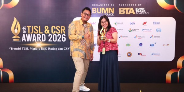 Berdayakan Nelayan Pesisir, PT Terminal Teluk Lamong Raih Penghargaan Gold TJSL & CSR Award 2026