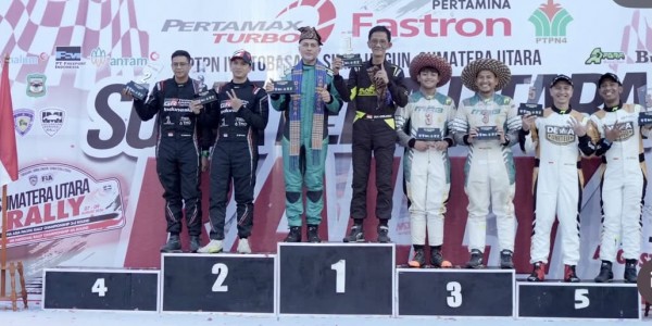 Legislator Musa Rajekshah Juara 1 FIA APRC 2026 di Sumatera Utara